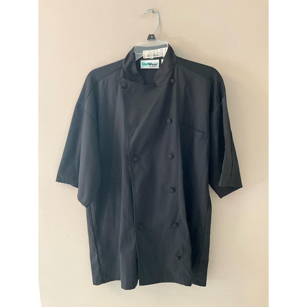 UniWear by Unifirst black‎ Medium Chefs shirt
